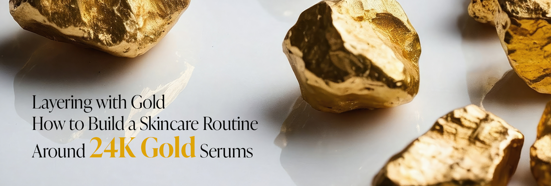 Layering with Gold — How to Build a Skincare Routine Around 24K Gold Serums