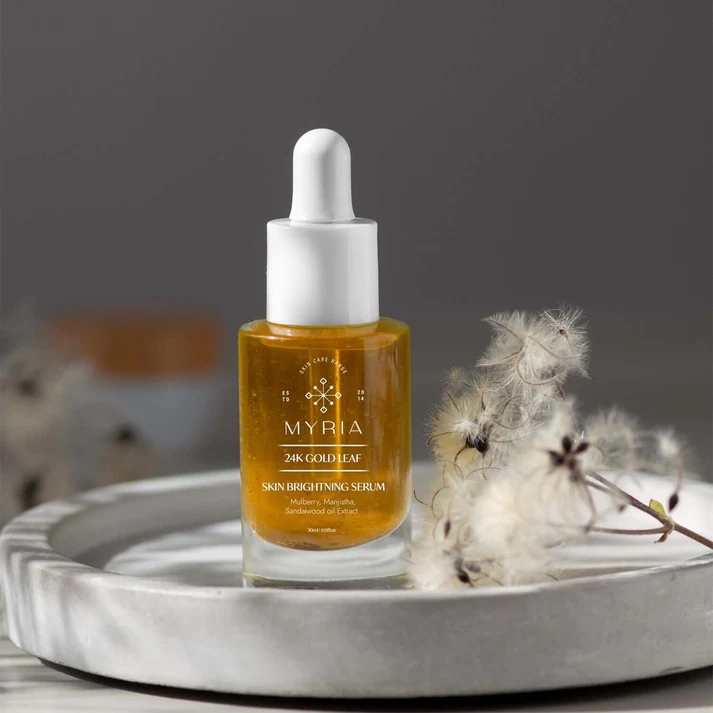 Myria 24K Pure Skin Brightening Serum + Skin Brightening Serum