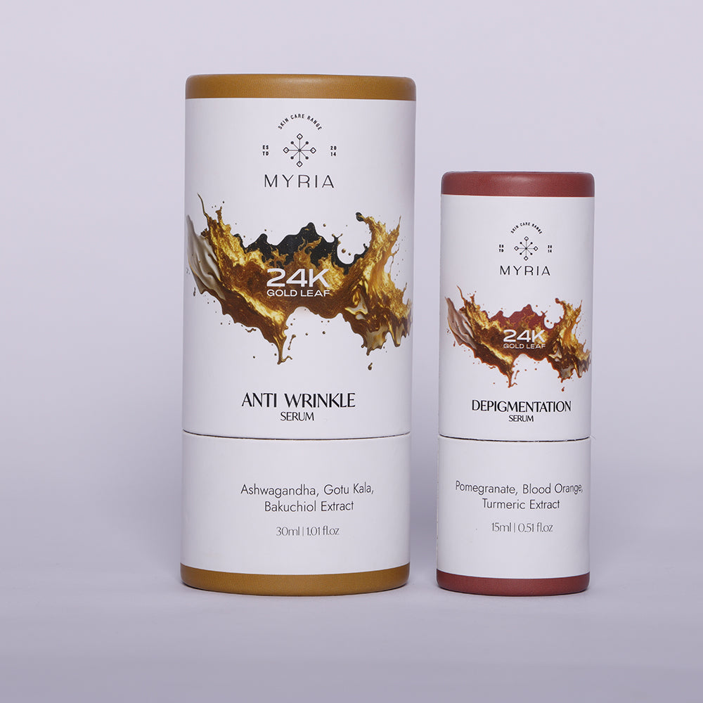 Myria 24K Pure Anti Wrinkle Serum + Depigmentation Serum