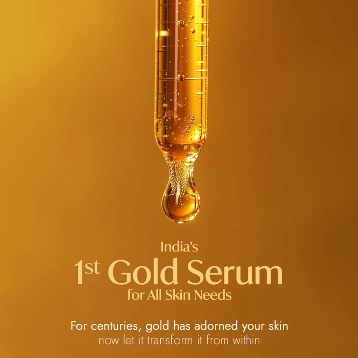 Myria 24K Pure Gold Leaf Skin Brightening Serum (30ml) + Myria 24K Pure Gold Leaf Anti Acne & Pimples Serum (15ml)