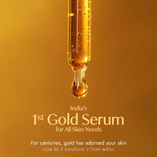 Myria 24K Gold Leaf Serum Combo: Depigmentation (15ml), Anti-Acne (15ml)